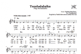 page one of Tumbalalaika (Play The Balalaika) (Lead Sheet / Fake Book)