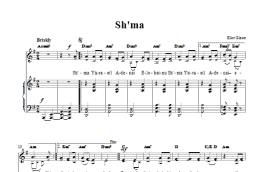 page one of Sh'ma (Piano, Vocal & Guitar Chords (Right-Hand Melody))