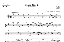 page one of Hora No. 2 (Jewish Dance) (Lead Sheet / Fake Book)