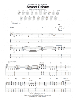 page one of Sweet Dream (Guitar Tab)