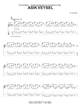 page one of Asik Veysel (Guitar Tab)