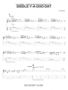 page one of Diddle-Y-A-Doo-Dat (Guitar Tab)
