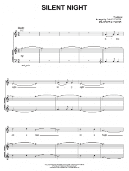 page one of Silent Night (Piano, Vocal & Guitar Chords (Right-Hand Melody))