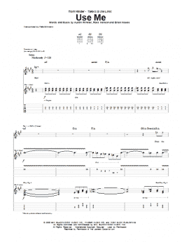 page one of Use Me (Guitar Tab)