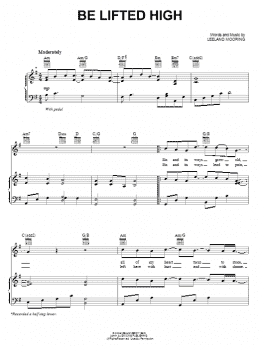 page one of Be Lifted High (Piano, Vocal & Guitar Chords (Right-Hand Melody))