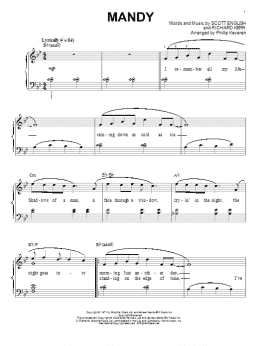page one of Mandy (arr. Phillip Keveren) (Piano Solo)
