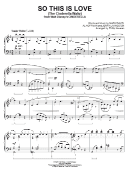 page one of So This Is Love (from Cinderella) [Classical version] (arr. Phillip Keveren) (Piano Solo)