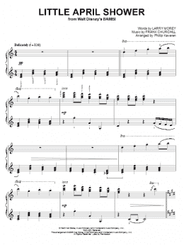 page one of Little April Shower [Classical version] (arr. Phillip Keveren) (Piano Solo)