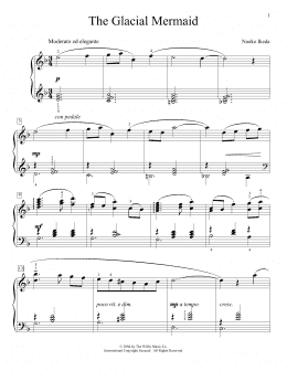 page one of The Glacial Mermaid (Educational Piano)