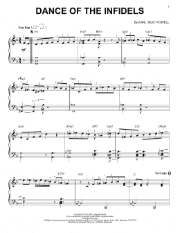 page one of Dance Of The Infidels (Piano Solo)