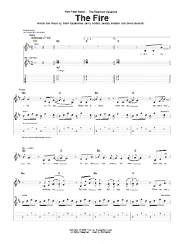 page one of The Fire (Guitar Tab)