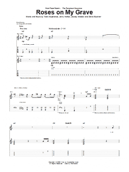 page one of Roses On My Grave (Guitar Tab)