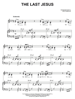 page one of That Last Jesus (Piano & Vocal)
