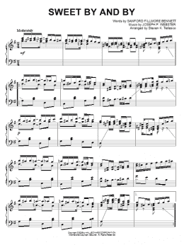 page one of Sweet By And By [Ragtime version] (Piano Solo)