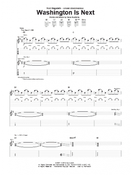 page one of Washington Is Next (Guitar Tab)