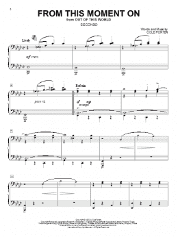 page one of From This Moment On (from Kiss Me, Kate) (Piano Duet)