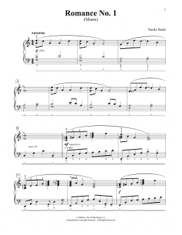 page one of Two Romances (Educational Piano)