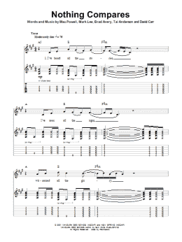 page one of Nothing Compares (Guitar Tab (Single Guitar))