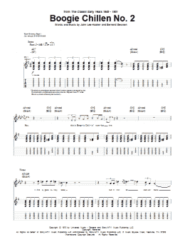 page one of Boogie Chillen No. 2 (Guitar Tab)