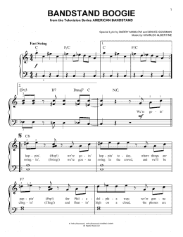 page one of Bandstand Boogie (Easy Piano)