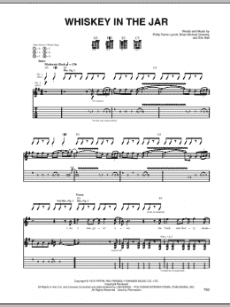 page one of Whiskey In The Jar (Guitar Tab)