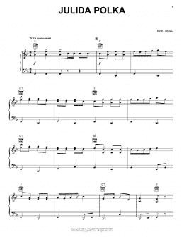 page one of Julida Polka (Piano Solo)