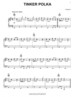 page one of Tinker Polka (Piano Solo)