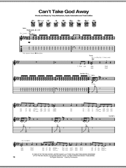page one of Can't Take God Away (Guitar Tab)