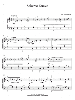 page one of Scherzo Nuovo (Educational Piano)