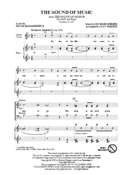 page one of The Sound Of Music (SAB Choir)