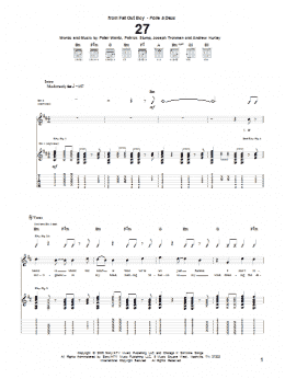 page one of 27 (Guitar Tab)