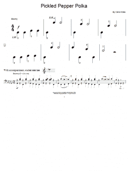 page one of Pickled Pepper Polka (Piano Duet) (Educational Piano)