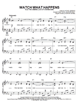 page one of Watch What Happens (Accordion)