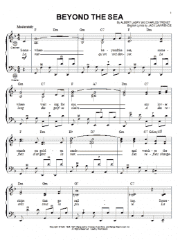 page one of Beyond The Sea (Accordion)