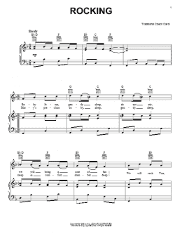 page one of Rocking (Piano, Vocal & Guitar Chords (Right-Hand Melody))