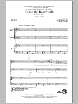 page one of Under The Boardwalk (SAB Choir)
