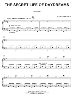 page one of The Secret Life Of Daydreams (from Pride And Prejudice) (arr. Carol Klose) (Piano Duet)