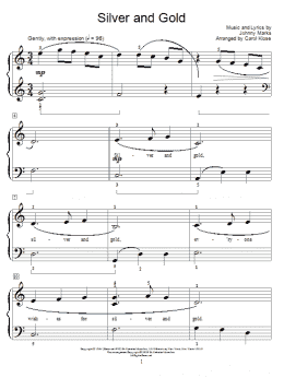 page one of Silver And Gold (Educational Piano)