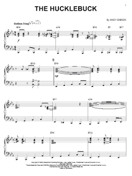 page one of The Hucklebuck (arr. Brent Edstrom) (Piano Solo)