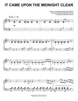 page one of It Came Upon The Midnight Clear (Piano Solo)