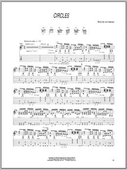 page one of Circles (Guitar Tab)