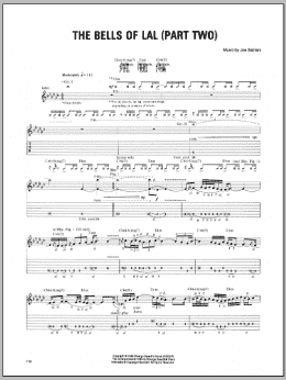 page one of Bells Of Lal (Part Two) (Guitar Tab)
