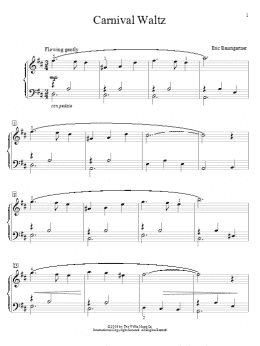 page one of Carnival Waltz (Educational Piano)