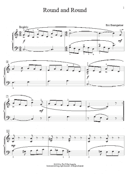 page one of Round And Round (Educational Piano)
