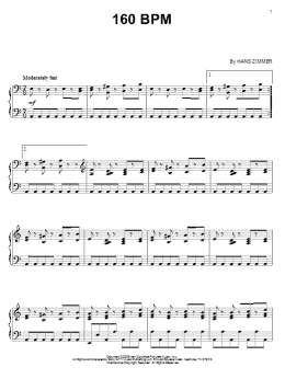 page one of 160 BPM (Piano Solo)