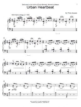 page one of Urban Heartbeat (Educational Piano)