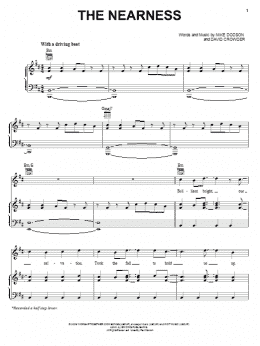 page one of The Nearness (Piano, Vocal & Guitar Chords (Right-Hand Melody))