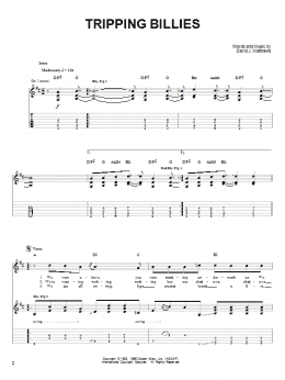 page one of Tripping Billies (Easy Guitar)