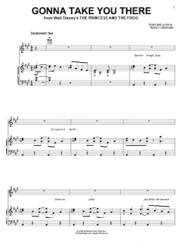 page one of Gonna Take You There (Piano, Vocal & Guitar Chords (Right-Hand Melody))