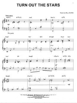 page one of Turn Out The Stars (arr. Brent Edstrom) (Piano Solo)